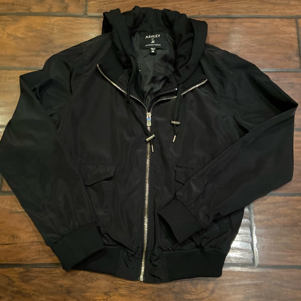 Ashley By 26 International Hooded Bomber Jacket
